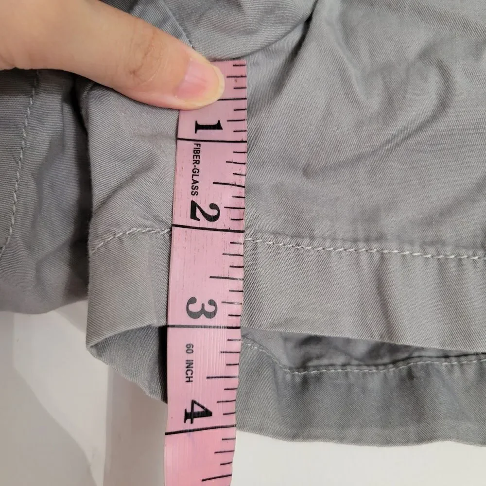 J. Crew Chino 100% Cotton Broken-In Gray Shorts